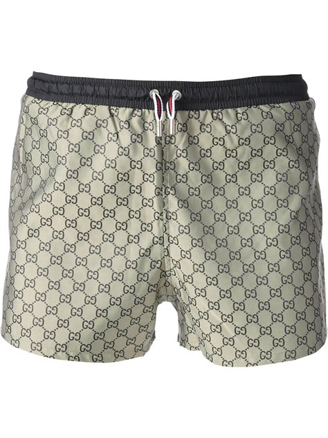 gucci bathers mens|Gucci men's swim trunks.